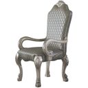 The appearance of Dresden Arm Chair (Vintage Bone White) (Set of 2) designed by ACME in the transitional interior design. This bone white piece of furniture  was selected by 1StopBedrooms from Dresden Collection to add a touch of cosiness and style into your home. Sku: 68173. Material: Wood.