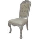 Dresden Side Chair Set of 2 In Bone White