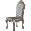 The appearance of Dresden Side Chair (Vintage Bone White) (Set of 2) designed by ACME in the transitional interior design. This bone white piece of furniture  was selected by 1StopBedrooms from Dresden Collection to add a touch of cosiness and style into your home. Sku: 68172. Material: Wood.