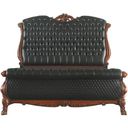 Dresden Sleigh Bed (Cherry Oak) (Queen)