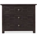 Driftwood Bachelors Chest In Burnt Timber