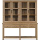 Driftwood Display Sideboard In Light Wood