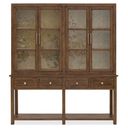 Driftwood Display Sideboard In Saddle