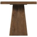 Driftwood End Table In Medium Wood