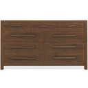 Driftwood Nine-Drawer Dresser In Medium Wood