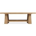 Driftwood Rectangle Cocktail Table In Light Wood