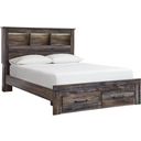 The appearance of Drystan Multi Queen Bookcase Storage Bed designed by Signature Design by Ashley in the transitional interior design. This multi piece of furniture was selected by 1StopBedrooms from Drystan Collection to add a touch of cosiness and style into your home. Sku: B211-65;B211-54S;B211-96. Bed Type: Storage Bed. Material: Wood. Bed Size: Queen.