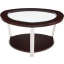 The appearance of Duncan Cocktail Table In Brown designed by Steve Silver in the transitional interior design. This brown piece of furniture  was selected by 1StopBedrooms from Duncan Collection to add a touch of cosiness and style into your home. Sku: DN100C. Material: MDF.