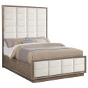 Durango 77 Inch Queen Panel Bed In Washed Oak
