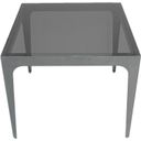 The appearance of Dynasty End Table With Smoked Glass Top designed by Bellini Modern Living in the modern / contemporary interior design. This smoke piece of furniture  was selected by 1StopBedrooms from Dynasty Collection to add a touch of cosiness and style into your home. Sku: Dynasty ET SMK. Material: Glass.