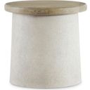 The appearance of Easley Side Table In Beige and Tan designed by Bernhardt in the modern / contemporary interior design. This beige/tan piece of furniture  was selected by 1StopBedrooms from Easley Collection to add a touch of cosiness and style into your home. Sku: 563123. Material: Resin.