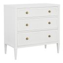The appearance of East Camden Chest In Pearl designed by Fairfield Chair in the modern / contemporary interior design. This pearl piece of furniture was selected by 1StopBedrooms from East Camden Collection to add a touch of cosiness and style into your home. Sku: 8098-SC. Material: Poplar Solid.