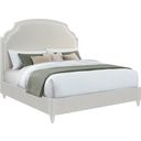 The appearance of East Camden Queen Bed In Pearl designed by Fairfield Chair in the modern / contemporary interior design. This pearl piece of furniture was selected by 1StopBedrooms from East Camden Collection to add a touch of cosiness and style into your home. Sku: 8098-QB-I. Bed Type: Panel Bed. Material: Metal. Bed Size: Queen.