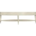 The appearance of East Hampton Oval Cocktail Table designed by Bernhardt in the modern / contemporary interior design. This cerused linen piece of furniture was selected by 1StopBedrooms from East Hampton Collection to add a touch of cosiness and style into your home. Sku: 395013. Material: Ash Veneer.