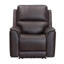 The appearance of Easton Zero Gravity Power Recliner with Headrest and Foodrest In Steamboat Brown designed by Parker House in the transitional interior design. This steamboat brown piece of furniture was selected by 1StopBedrooms from Easton Collection to add a touch of cosiness and style into your home. Sku: MEAS-812P3Z-STBR. Material: Top Grain Leather.