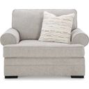 The appearance of Eastonbridge Oversized Chair In Shadow designed by Signature Design by Ashley in the traditional interior design. This shadow piece of furniture was selected by 1StopBedrooms from Eastonbridge Collection to add a touch of cosiness and style into your home. Sku: 5660323. Material: Fabric.