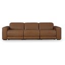 EasyMoney 3-Piece Power Reclining Sectional Sofa In Caramel