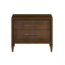 Eave 2 Drawer Nightstand In Hazelnut