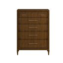 Eave 5 Drawer Chest In Hazelnut
