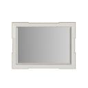 Eave Accent Mirror In Sundrenched Oak and White