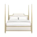 Eave Upholstered Queen Bed In Sundrenched Oak and White