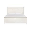 Echo Isles Queen Classic Panel Bed In Sea Pearl and Driftwood