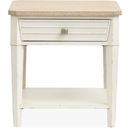 Echo Isles Rectangular End Table In Sea Pearl and Driftwood
