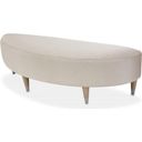 The appearance of Eclipse Bed Bench In Moonlight designed by Michael Amini in the modern / contemporary interior design. This moonlight piece of furniture  was selected by 1StopBedrooms from Eclipse Collection to add a touch of cosiness and style into your home. Sku: KI-ECLP904-135. Material: Wood.