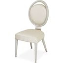 The appearance of Eclipse Side Chair Set Of 2 In Moonlight designed by Michael Amini in the modern / contemporary interior design. This moonlight piece of furniture was selected by 1StopBedrooms from Eclipse Collection to add a touch of cosiness and style into your home. Sku: KI-ECLP003-135. Material: Wood.