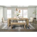 The appearance of Edenbridge Bench In Oak designed by Furniture of America in the modern / contemporary interior design. This oak piece of furniture was selected by 1StopBedrooms from Edenbridge Collection to add a touch of cosiness and style into your home. Sku: FM3220AK-BN. Material: Fabric.