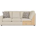 The appearance of Edenfield LAF Sofa with Corner Wedge In Linen designed by Signature Design by Ashley in the modern / contemporary interior design. This linen piece of furniture  was selected by 1StopBedrooms from Edenfield Collection to add a touch of cosiness and style into your home. Sku: 2900448. Material: Fabric.