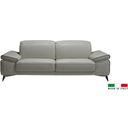 The appearance of Edwin Sofa designed by Bellini Modern Living in the modern / contemporary interior design. This ivory piece of furniture  was selected by 1StopBedrooms from Edwin Collection to add a touch of cosiness and style into your home. Sku: Edwin S LGY. Material: Leather.