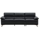 The appearance of Eilene Sofa In Black designed by ACME in the modern / contemporary interior design. This black piece of furniture was selected by 1StopBedrooms from Eilene Collection to add a touch of cosiness and style into your home. Sku: LV03700-1;LV03700-2. Material: Wood.