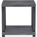 The appearance of Eldridge Rectangular End Table In Weathered Gravel designed by Magnussen in the industrial interior design. This gravel piece of furniture  was selected by 1StopBedrooms from Eldridge Collection to add a touch of cosiness and style into your home. Sku: T4917-03. Material: Oak Veneer.
