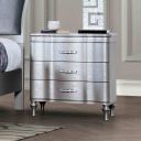 Eleanora Nightstand In Silver
