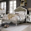 The appearance of Eliora Queen Bed In Silver designed by Furniture of America in the glam interior design. This silver piece of furniture was selected by 1StopBedrooms from Eliora Collection to add a touch of cosiness and style into your home. Sku: FOA7890Q-HB;FOA7890Q-FB;FOA7890Q-R. Bed Type: Panel Bed. Material: Wood. Bed Size: Queen.