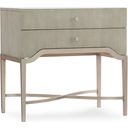 The appearance of Elixir Light Wood 2 Drawer Nightstand designed by Hooker in the modern / contemporary interior design. This light wood piece of furniture was selected by 1StopBedrooms from Elixir Collection to add a touch of cosiness and style into your home. Sku: 5990-90016-LTWD. Material: Walnut Veneer.