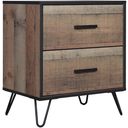 Elk River Nightstand In Rustic