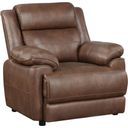 The appearance of Ellington Upholstered Padded Arm Accent Chair Dark Brown designed by Coaster in the transitional interior design. This dark brown piece of furniture was selected by 1StopBedrooms from Ellington Collection to add a touch of cosiness and style into your home. Sku: 508283. Material: Upholstered.