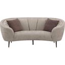 The appearance of Ellorie Upholstered Channel Back Curved Loveseat In Beige designed by Coaster in the modern / contemporary interior design. This beige piece of furniture was selected by 1StopBedrooms from Ellorie Collection to add a touch of cosiness and style into your home. Sku: 504838. Material: Upholstered.