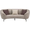 The appearance of Ellorie Upholstered Channel Back Curved Sofa In Beige designed by Coaster in the modern / contemporary interior design. This beige piece of furniture was selected by 1StopBedrooms from Ellorie Collection to add a touch of cosiness and style into your home. Sku: 504837. Material: Upholstered.