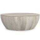 The appearance of Elmbrook Solid Mango Drum Coffee Table In White Wash designed by Simpli Home in the modern / contemporary interior design. This white wash piece of furniture  was selected by 1StopBedrooms from Elmbrook Collection to add a touch of cosiness and style into your home. Sku: AXCELMDRT-WW. Material: Mango Wood.