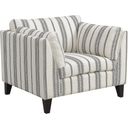 The appearance of Elsbury Accent Chair In Gray designed by Emerald Home Furnishings in the modern / contemporary interior design. This gray piece of furniture was selected by 1StopBedrooms from Elsbury Collection to add a touch of cosiness and style into your home. Sku: U3445-02-13. Material: Wood.