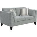 The appearance of Elsbury Gray Loveseat designed by Emerald Home Furnishings in the transitional interior design. This gray piece of furniture was selected by 1StopBedrooms from Elsbury Collection to add a touch of cosiness and style into your home. Sku: U3445-01-03. Material: Polyester.