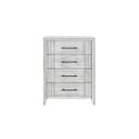 The appearance of Elsie Chest In Light Grey designed by Global Furniture USA in the modern / contemporary interior design. This light grey piece of furniture was selected by 1StopBedrooms from Elsie Collection to add a touch of cosiness and style into your home. Sku: ELSIE-GREY-CH. Material: MDF.