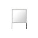 The appearance of Elsie Mirror In Light Grey designed by Global Furniture USA in the modern / contemporary interior design. This light grey piece of furniture was selected by 1StopBedrooms from Elsie Collection to add a touch of cosiness and style into your home. Sku: ELSIE-GREY-MR. Material: MDF.