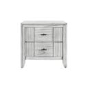 The appearance of Elsie Nightstand In Light Grey designed by Global Furniture USA in the modern / contemporary interior design. This light grey piece of furniture was selected by 1StopBedrooms from Elsie Collection to add a touch of cosiness and style into your home. Sku: ELSIE-GREY-NS. Material: MDF.