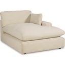 The appearance of Elyza Right-Arm Facing Corner Chaise In Linen designed by Signature Design by Ashley in the modern / contemporary interior design. This linen piece of furniture was selected by 1StopBedrooms from Elyza Collection to add a touch of cosiness and style into your home. Sku: 1000617. Material: Fabric.