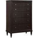 The appearance of Emberlyn 5-drawer Bedroom Chest Brown designed by Coaster in the transitional interior design. This brown piece of furniture  was selected by 1StopBedrooms from Emberlyn Collection to add a touch of cosiness and style into your home. Sku: 223065. Material: Wood.
