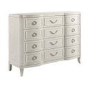 Harmony Emelie Twelve Drawer Dresser In Eggshell